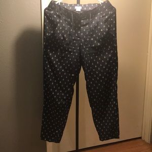 Jcrew anchor print pants